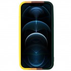 Apple iPhone 12 Pro Max „Popit“ Bubble minšto silikono TPU tamsiai žalias dėklas - nugarėlė
