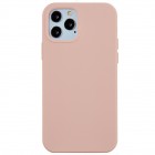 Apple iPhone 12 Pro Max kieto silikono TPU šviesiai rožinis dėklas - nugarėlė