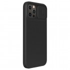 Apple iPhone 12 (12 Pro) „Nillkin“ CamShield MagSafe juodas dėklas, nugarėlė su kameros apsauga