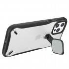 Apple iPhone 12 (12 Pro) „Nillkin“ CamShield Kickstand skaidrus dėklas, nugarėlė su kameros apsauga