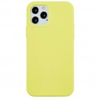 Apple iPhone 13 Pro Max Shell kieto silikono TPU geltonas dėklas - nugarėlė