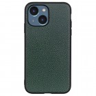 „Deluxe Leather“ Apple iPhone 14 Plus žalias odinis dėklas