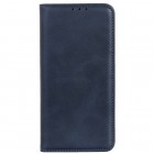 Apple iPhone 14 Pro Max „Split“ mėlynas odinis atverčiamas dėklas - knygutė