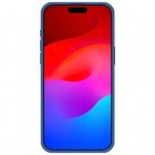 Apple iPhone 15 Pro Max „Nillkin“ Frosted Shield Pro mėlynas dėklas - nugarėlė