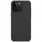 Apple iPhone 15 Pro „Nillkin“ Frosted Shield Pro juodas dėklas - nugarėlė
