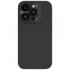 Apple iPhone 15 Pro „Nillkin“ Lenswing Magnetic juodas dėklas, nugarėlė su kameros apsauga