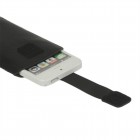 Juoda odinė Apple iPhone SE (5, 5s) telefono įmautė
