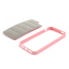 Rožinis „Infisens“ silikoninis Apple iPhone SE (5, 5s) dėklas