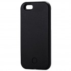 ANDSUN Apple iPhone 6 (6s) juodas šviečiantis plastikinis dėklas