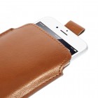 Bronzinė Apple iPhone 6 odinė įmautė