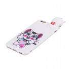 Apple iPhone 6 (6s) „Squezy“ Cat kieto silikono TPU baltas dėklas - nugarėlė
