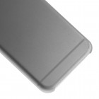 Ploniausias pasaulyje plastikinis skaidrus Apple iPhone 6 (6s) pilkas dėklas - nugarėlė