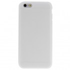 Apple iPhone 6 Plus (6s Plus) kieto silikono TPU matinis, baltas dėklas - nugarėlė