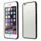 Apple iPhone 6 Plus (6s Plus) klasikinis juodas TPU rėmelis (kraštų apvadas, bamperis)