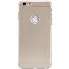 Nillkin Frosted Shield Apple iPhone 6 Plus (6s Plus) auksinis plastikinis dėklas + apsauginė ekrano plėvelė