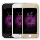 Apple iPhone 6 (6s) „Devia“ 9H Tempered Glass sustiprintos apsaugos auksinis pilnai dengiantis apsauginis ekrano stiklas 0.33 mm