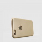 „Amorus“ Slim Leather Apple iPhone 6 (6s) auksinis odinis dėklas - nugarėlė