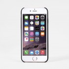„Amorus“ Slim Leather Apple iPhone 6 (6s) juodas odinis dėklas - nugarėlė