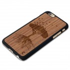 Apple iPhone 6 (6s) „Crafted Cover“ Medis natūralaus medžio dėklas (šviesus medis)