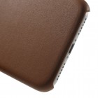 Soft Slim serijos Apple iPhone 7 (iPhone 8) rudas odinis dėklas - nugarėlė