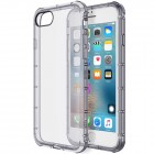 Apple iPhone 7 (iPhone 8) Rock Fence kieto silikono TPU skaidrus permatomas pilkas dėklas