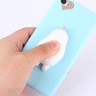 Apple iPhone 7 (iPhone 8) „Squezy“ Polar Bear kieto silikono TPU šviesiai mėlynas dėklas - nugarėlė