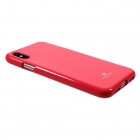Apple iPhone X (iPhone Xs) Mercury tamsiai rožinis kieto silikono TPU dėklas - nugarėlė