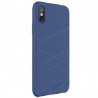 Nillkin Flex Apple iPhone X (iPhone Xs) mėlynas kieto silikono dėklas