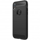 Apple iPhone Xr „Carbon“ kieto silikono TPU juodas dėklas - nugarėlė