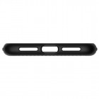 „Spigen“ Liquid Air Apple iPhone Xs Max juodas kieto silikono dėklas