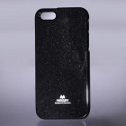 „Mercury“ Color kieto silikono (TPU) juodas Apple iPhone SE (5, 5s) dėklas (dėkliukas)