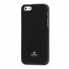 „Mercury“ Color kieto silikono (TPU) juodas Apple iPhone SE (5, 5s) dėklas (dėkliukas)