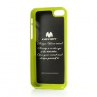 „Mercury“ Color kieto silikono (TPU) žalias Apple iPhone 5C dėklas (dėkliukas)