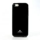 „Mercury“ Color kieto silikono (TPU) juodas Apple iPhone 5C dėklas (dėkliukas)