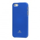 „Mercury“ Color kieto silikono (TPU) mėlynas Apple iPhone SE (5, 5s) dėklas (dėkliukas)