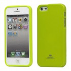 „Mercury“ Color kieto silikono (TPU) žalias Apple iPhone SE (5, 5s) dėklas (dėkliukas)