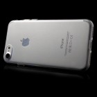 Apple iPhone 7 (iPhone 8) skaidrus (permatomas) kieto silikono TPU ploniausias pasaulyje bespalvis dėklas - nugarėlė