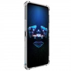 Asus Rog Phone 5 (5s) Imak sustiprintos apsaugos kieto silikono TPU skaidrus dėklas - nugarėlė + apsauginė ekrano plėvelė