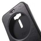 Roar Noble atverčiamas Asus Zenfone 2 Laser (ZE600KL, ZE601KL) juodas odinis dėklas