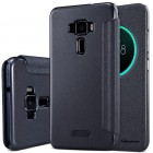 Asus Zenfone 3 5.2 (ZE520KL) pilkas odinis atverčiamas Nillkin Sparkle dėklas