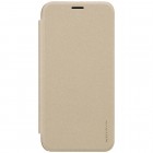 Asus Zenfone 4 Selfie Pro (ZD552KL) auksinis odinis atverčiamas Nillkin Sparkle dėklas