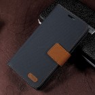 Roar Diary atverčiamas Asus Zenfone 2 Laser 5.5 (ZE550KL) juodas odinis dėklas