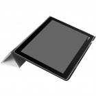 Asus ZenPad 10 (Z300C, Z300CL, Z300CG, Z301ML, Z301MFL) atverčiamas baltas odinis dėklas - knygutė