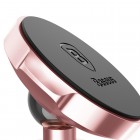 „Baseus“ Magnet Mount (360°) rožinis automobilinis telefono laikiklis (prie panelės)