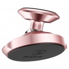 „Baseus“ Magnet Mount (360°) rožinis automobilinis telefono laikiklis (prie panelės)