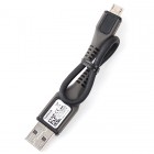 Nokia CA-101D micro usb juodas laidas 0,2 m. (originalus)