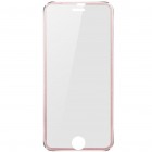 Apple iPhone 7 ir Apple iPhone 8 „Calans“ 9H Tempered Glass sustiprintos apsaugos rožinis pilnai dengiantis apsauginis ekrano stiklas 0,2 mm