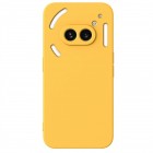 Nothing Phone 2a Shell kieto silikono (TPU) dėklas geltonas - nugarėlė | Priedai.lt