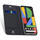 „Dux Ducis“ Skin serijos Google Pixel 4 juodas odinis atverčiamas dėklas