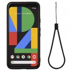 Google Pixel 5 Shell kieto silikono TPU juodas dėklas - nugarėlė